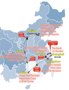 14-Day Shanghai, Suzhou, Hangzhou, Guilin, Xian, and Beijing Tour